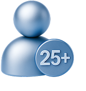 For people over 25 years old